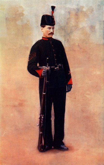 Sargento de los Rifles Reales del Rey de Gregory and Co