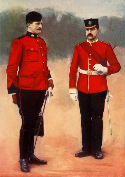 West Surrey Adjutant y East Surrey Sergeant-Major de Gregory and Co