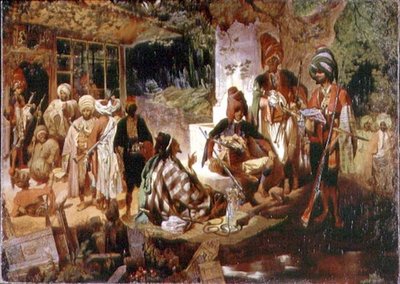 Escena Oriental de Grigori Grigorevich Gagarin