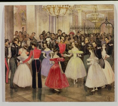 Baile de la Princesa Baryatinskaya de Grigori Grigorevich Gagarin
