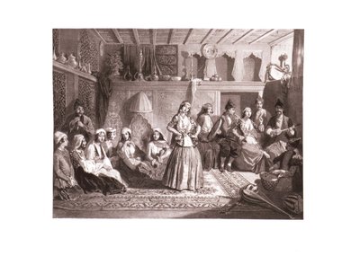 Las Bailarinas de Shamakhi, mediados del siglo XIX de Grigori Grigorevich Gagarin
