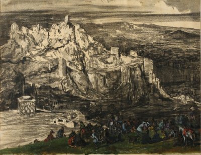 Vista de Tiflis, 1840s de Grigori Grigorevich Gagarin