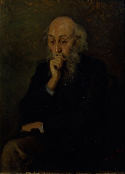 Retrato del Artista Nikolai Ge 1831-1894 de Grigori Grigoryevich Myasoedov
