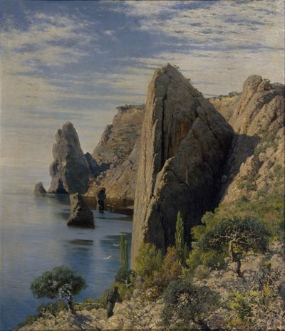 Rocas, 1884 de Grigori Grigoryevich Myasoedov