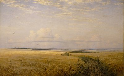 Los campos madurando, 1892 de Grigori Grigoryevich Myasoedov