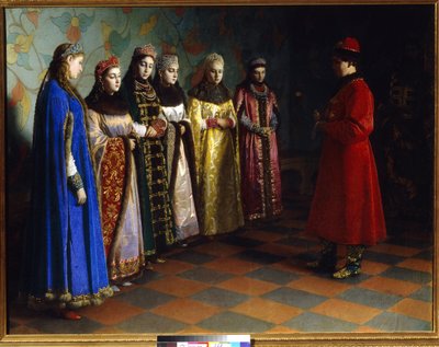 Tsar Alexis Mikhailovich (Alexis I de Rusia, dijo el zar muy pacífico de Grigori Semenovich Sedov