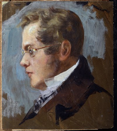 Retrato del príncipe poeta Pyotr Andreievitch Viazemski (Pierre Wiazemsky) (1792-1878) Oeuvre de Grigori (Grigoriy, Grigory) Grigoryevich Myasoyedov (Myasoedov, Miasoedov) (1834-1911), huile sur carton. Arte de Grigoriy Myasoyedov