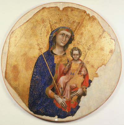 Madonna con niño de Guariento di Arpo