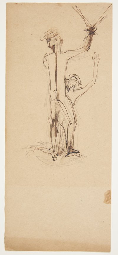 Boceto para Grupo de Estatuillas de Gudrun Traustedt