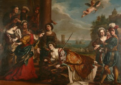 La muerte de Dido de Guercino (1591 1666) (after)