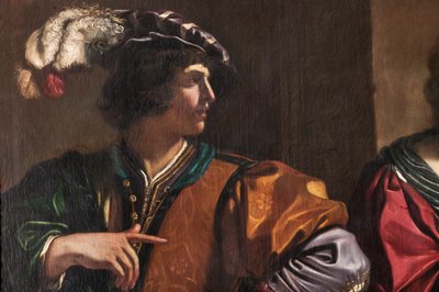 Amnón y Tamar de Guercino