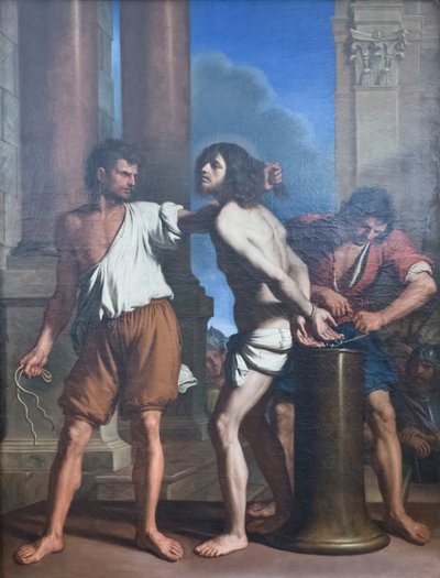 Flagelación de Cristo de Guercino (1591 1666)