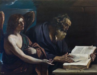 San Mateo y el ángel de Guercino (1591 1666)