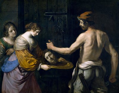 Salomé recibiendo la cabeza de San Juan Bautista de Guercino (1591 1666)
