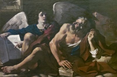 San Mateo y el ángel de Guercino (1591 1666)