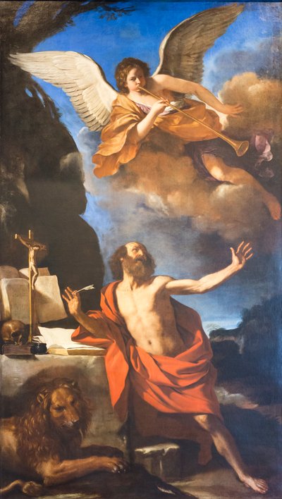 Visión de San Jerónimo de Guercino (1591 1666)