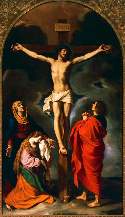 Crucifixión de Guercino