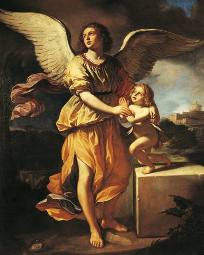 El Ángel Guardián de Guercino
