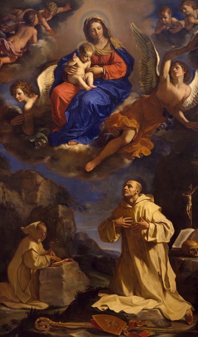 La visión de San Bruno de Guercino