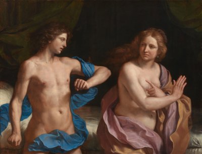 Amnón y Tamar de Guercino