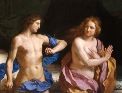Amnón y Tamar de Guercino