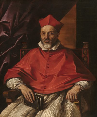 El cardenal Francesco Cennini de Guercino