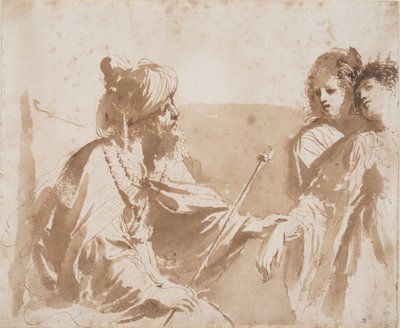 Ester ante Asuero de Guercino