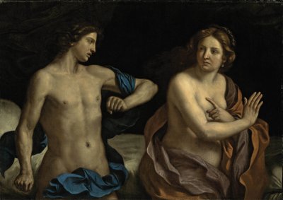 Guercino - Amnón y Tamar de Guercino