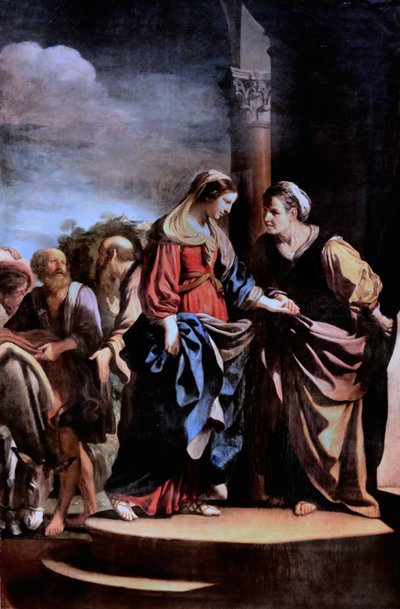Guercino - La Visitación. La Visitación, 1632 de Guercino