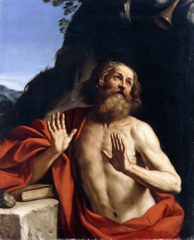 San Jerónimo en el desierto de Guercino
