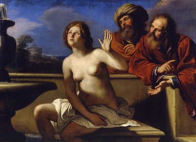 Susana y los ancianos, 1649-1650 de Guercino