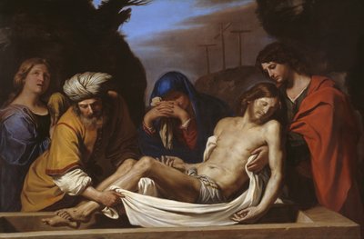 El entierro, c.1656 de Guercino