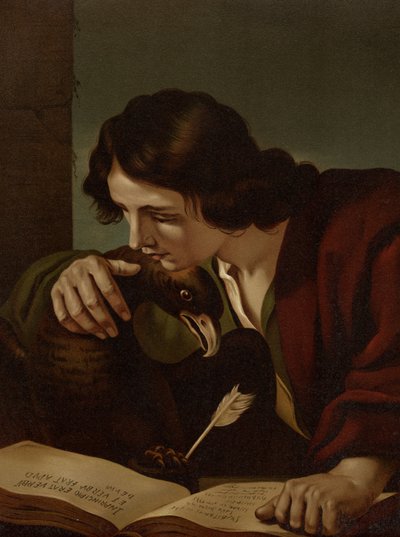 El evangelista Juan de Guercino