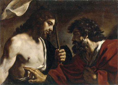 La incredulidad de Santo Tomás de Guercino