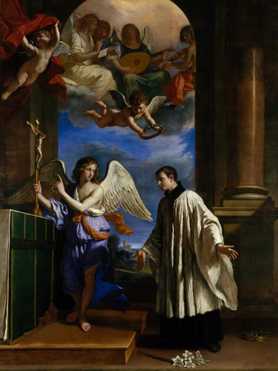 La vocación de San Luis Gonzaga de Guercino