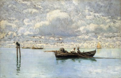 En la laguna veneciana de Guglielmo Ciardi