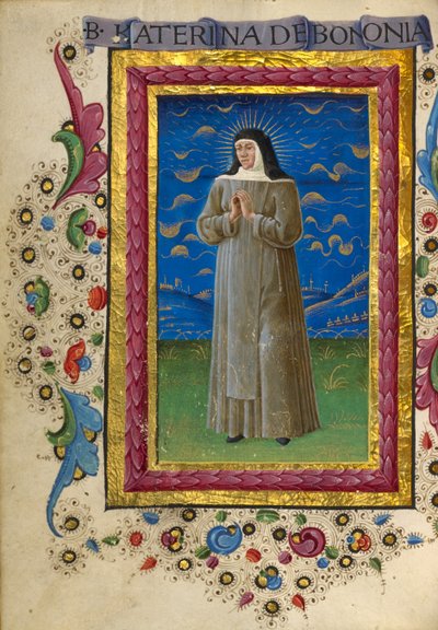 Santa Catalina de Bolonia de Guglielmo Giraldi
