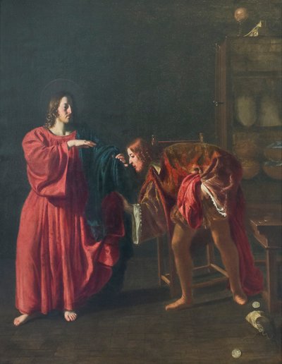 Llamamiento de san Mateo de Guido Cagnacci