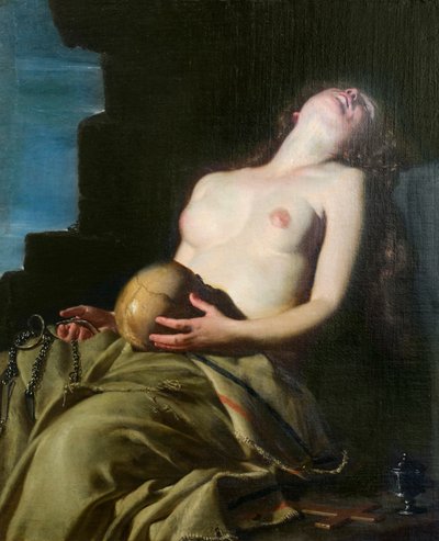 Santa María Magdalena penitente de Guido Cagnacci