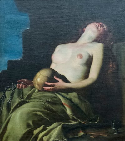 Santa María Magdalena penitente de Guido Cagnacci