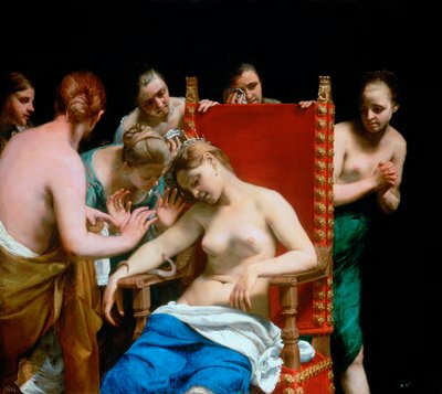 La muerte de Cleopatra de Guido Canlassi