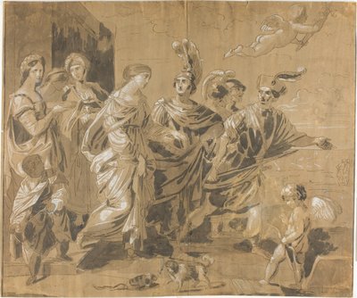 El Rapto de Helena de Guido Reni