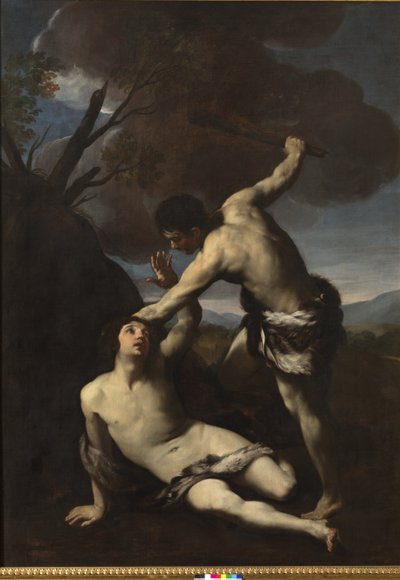 Caín mata a Abel de Guido Reni