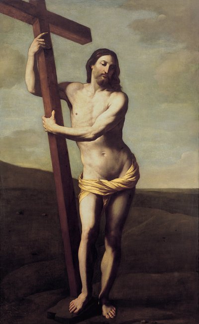 Cristo abrazando la cruz de Guido Reni