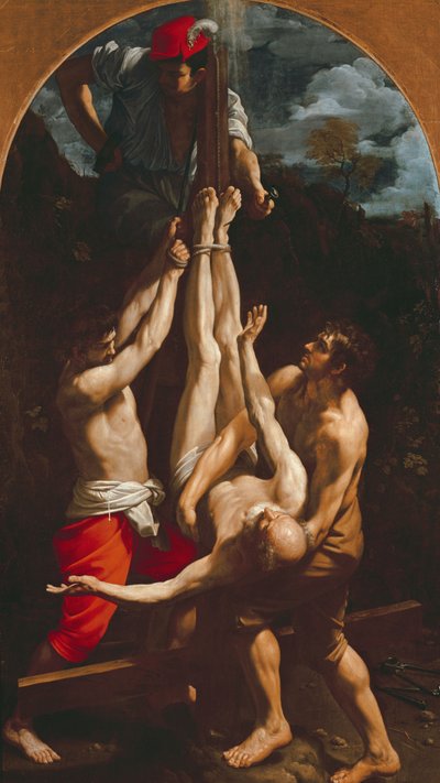 Crucifixión de San Pedro de Guido Reni