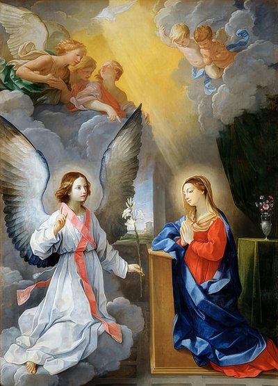 La Anunciación de Guido Reni