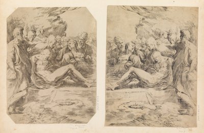 Entierro, ca. 1595-1600 de Guido Reni