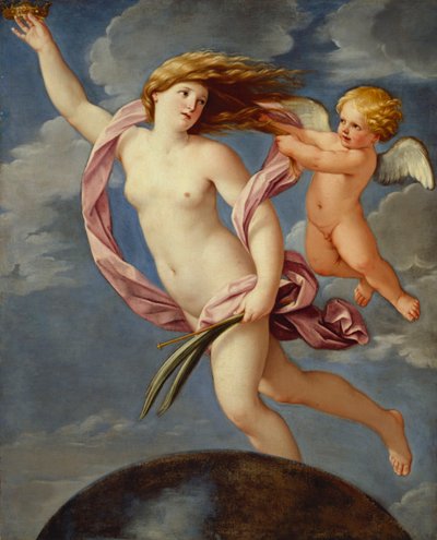 Fortuna con una Corona de Guido Reni