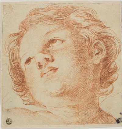 Cabeza de putto de Guido Reni