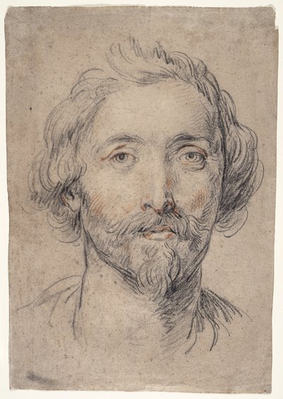 Cabeza de un hombre [¿Nicholas Lanier?] de Guido Reni